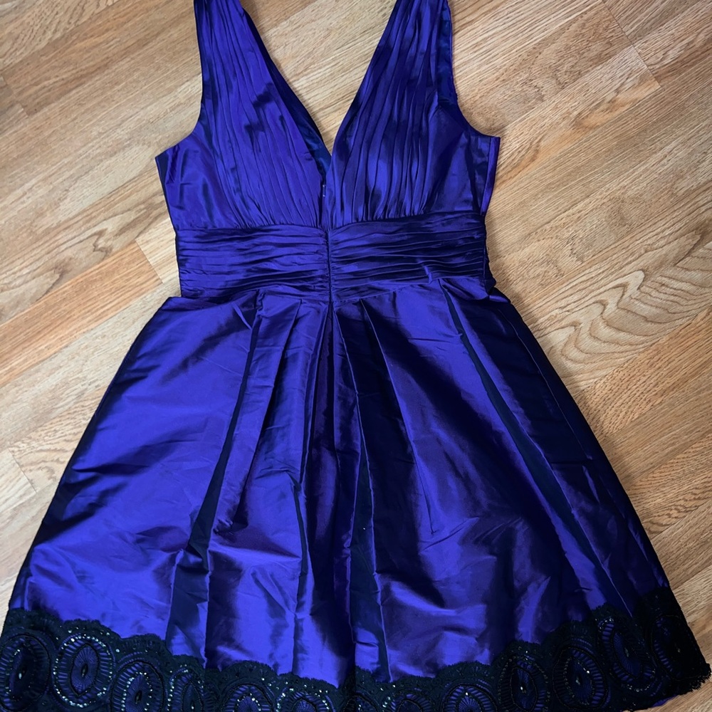 Purple dress